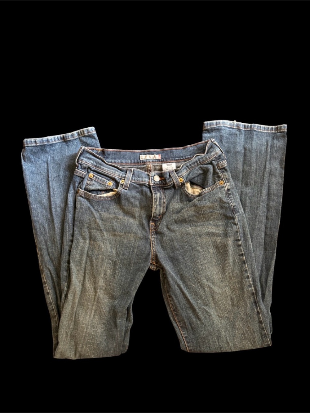 Levi's Women's Boot Cut Denim Jeans in Faded Blue